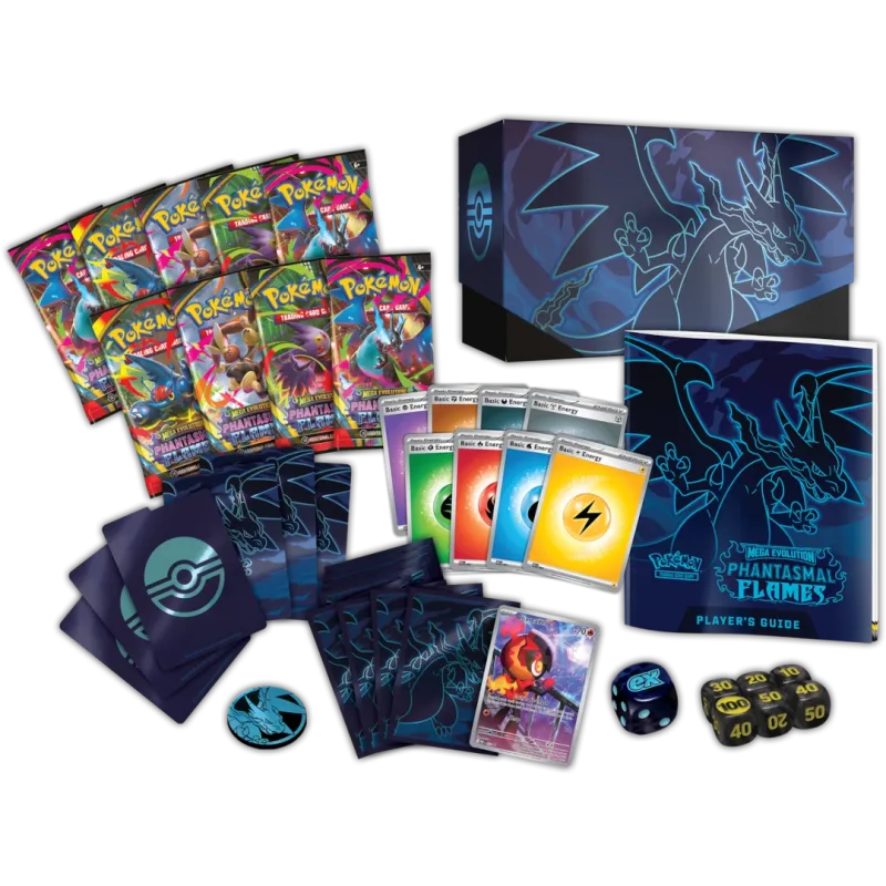 Englisch - Phantasmal Flames Elite Trainer Box