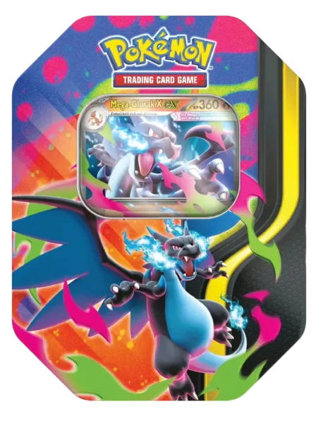 DE - Mega Glurak X/Y ex | Tin Box