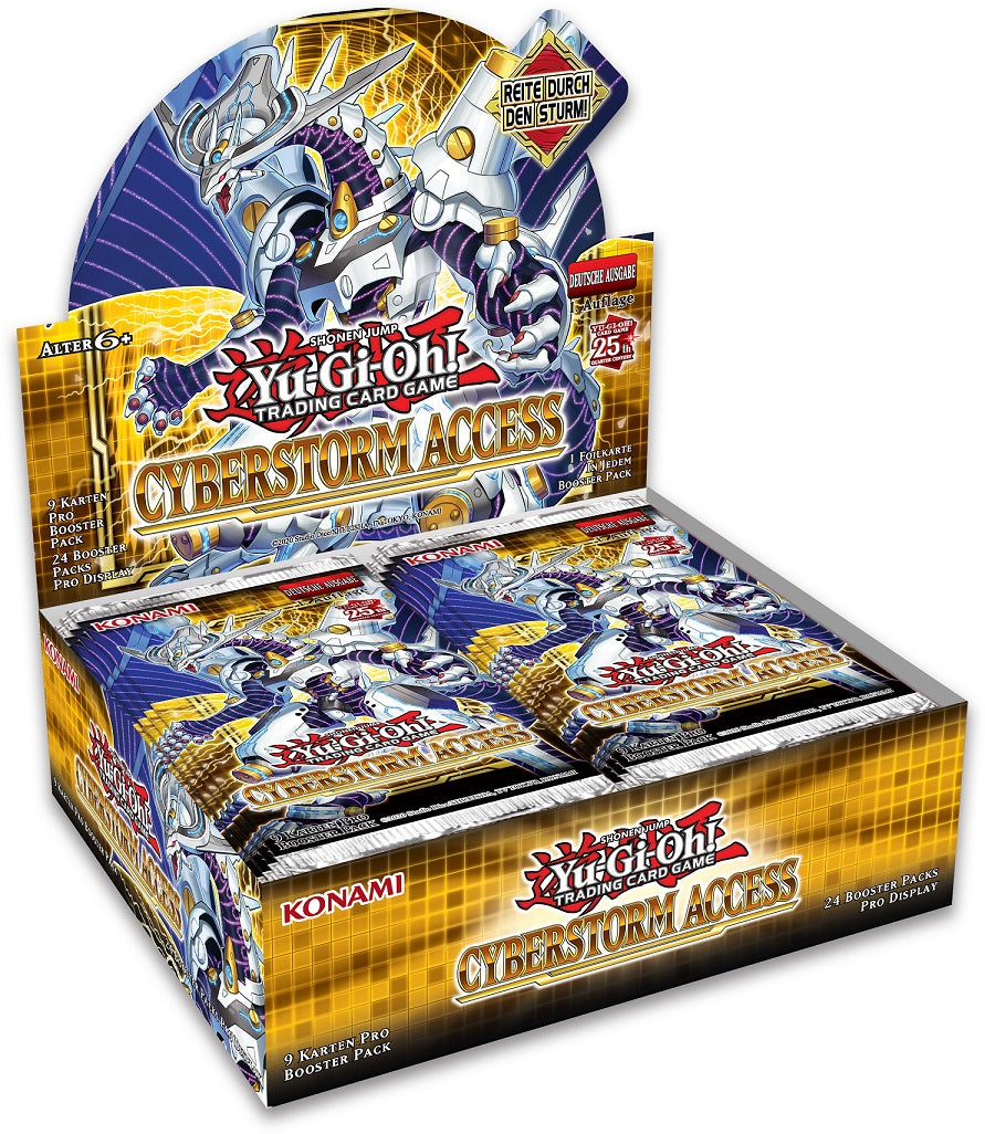 Yu-Gi-Oh! TCG: Cyberstorm Access Booster Display (Deutsch) - 1 Auflage