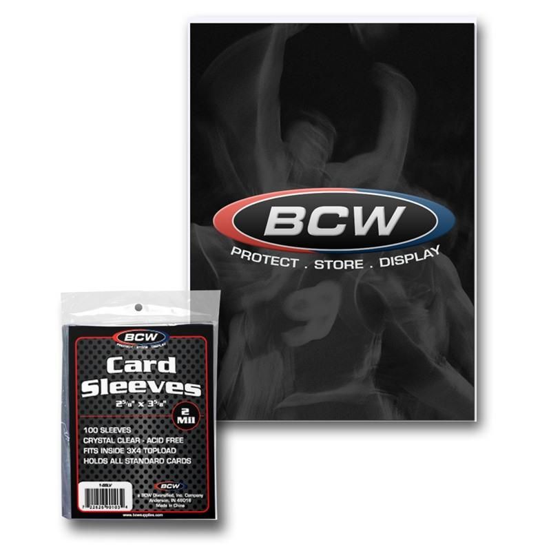 BCW Soft Sleeves (100 ct.)