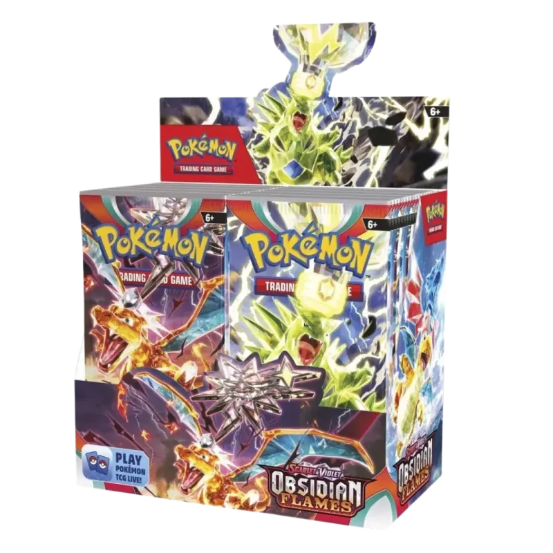Deutsch - B ware Pokémon TCG KP03 Obsidian Flammen Booster Display (36)