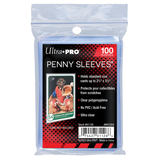 Ultra Pro - Soft Sleeves - (100 Sleeves)