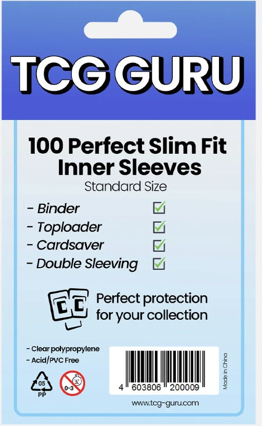 TCG Guru Perfect Slim Fit Inner Sleeves Stan.(100)