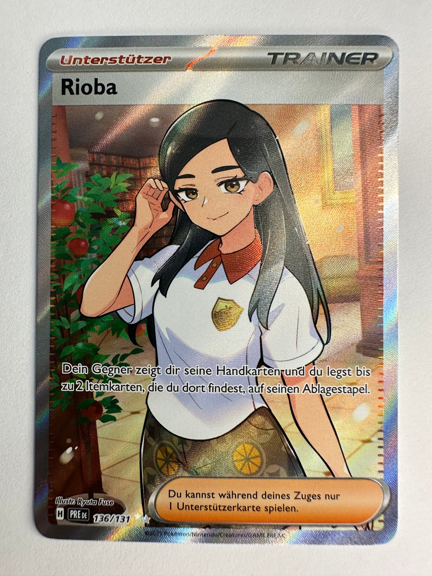 Rioba (PRE 136) Prismatische Entwicklungen