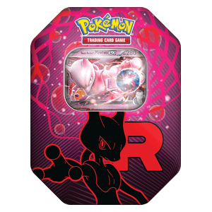 Team Rocket Tins: Team Rockets Mewtu Ex Tin-Box