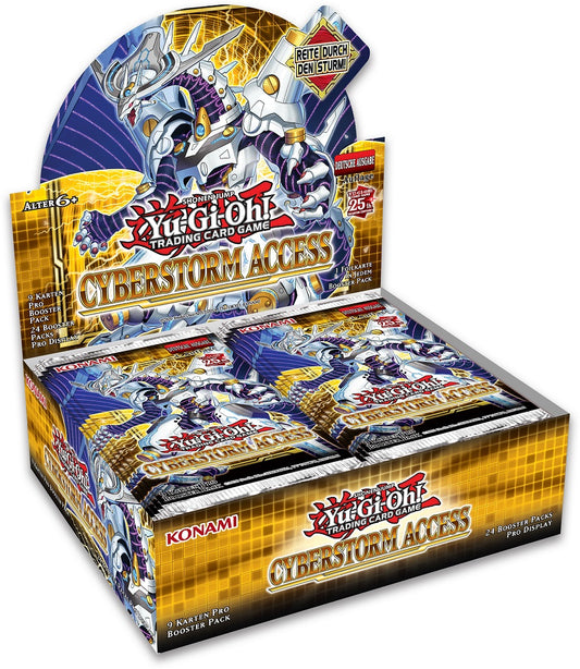 Yu-Gi-Oh! TCG: Cyberstorm Access Booster Display (Deutsch) - 1 Auflage