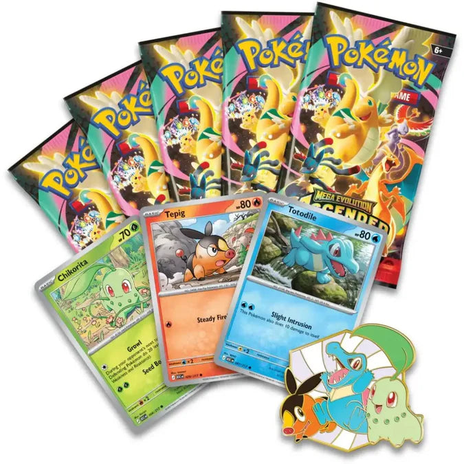 Pokemon Ascended Heroes Deluxe Pin Collection Englisch