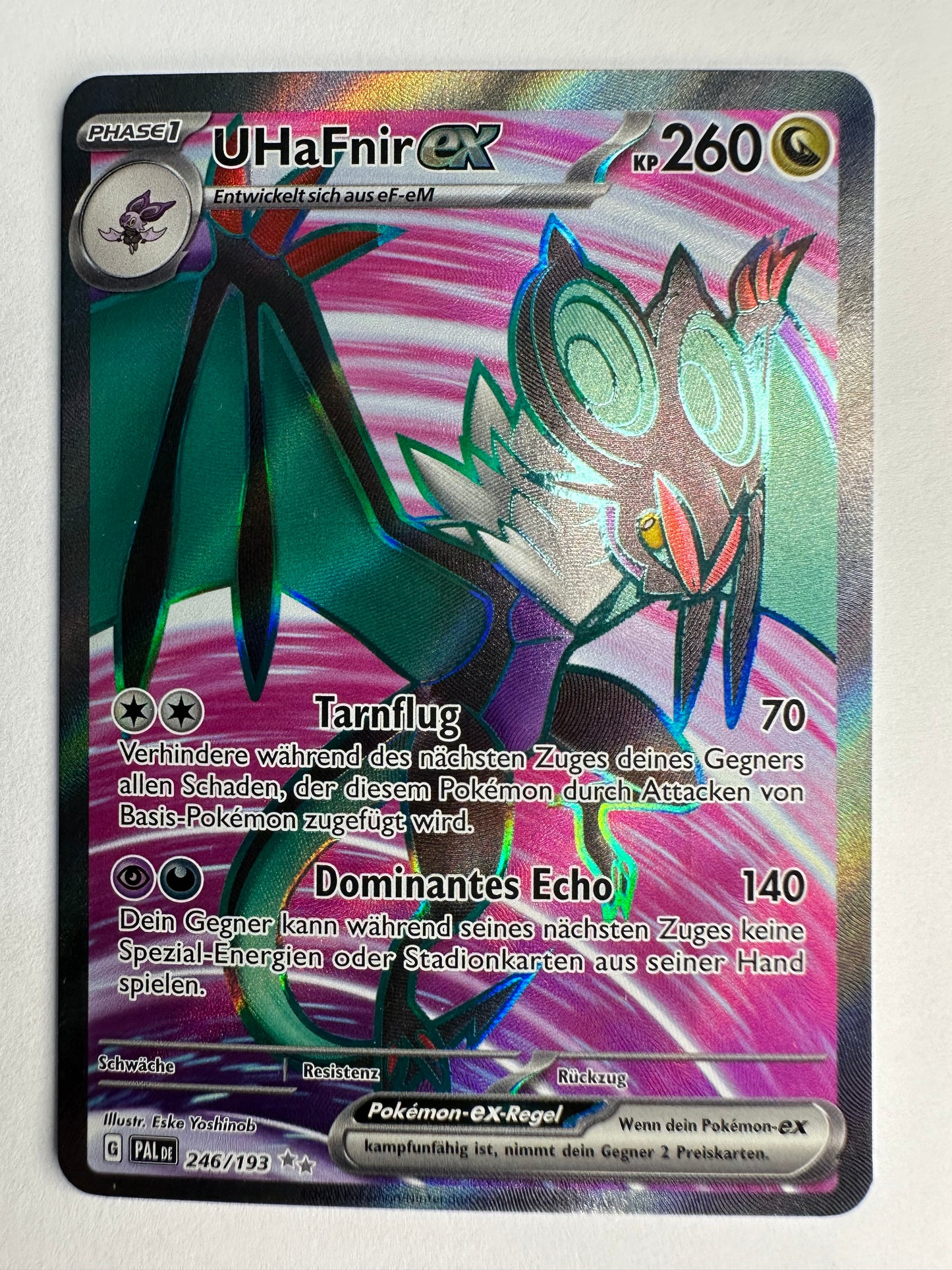 UHaFnir ex (PAL 246) Paldea Evolved