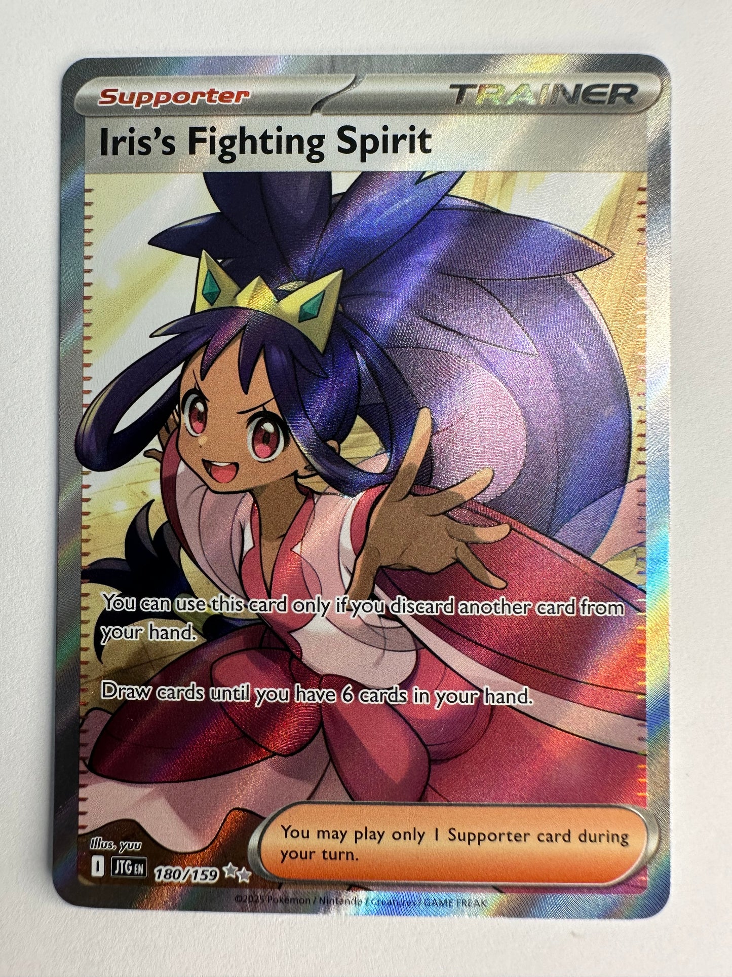 ENG - Iris's Fighting Spirit (JTG 180) Journey Together