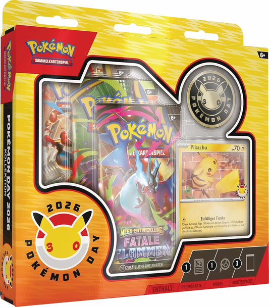 ( Limit 2 )Pokémon Day 2026 Kollektion - DE
