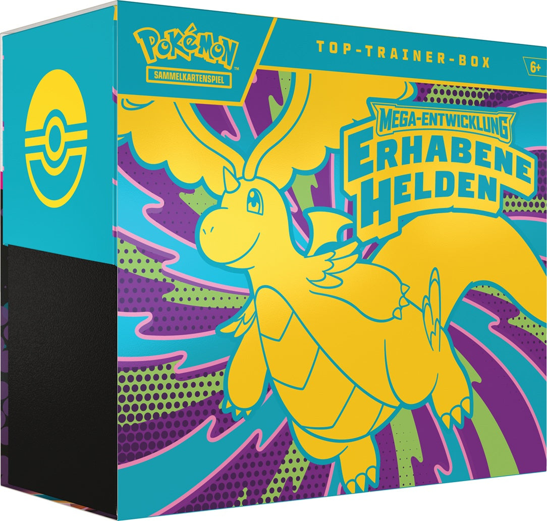DE Erhabene helden TTB + Mega Glurak X + Y EX tin Bundle