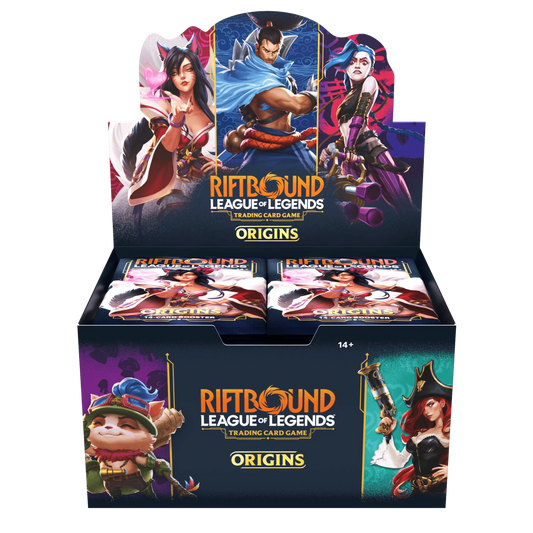 Riftbound League of Legends TCG Origins Booster Display (24 packs) Englisch