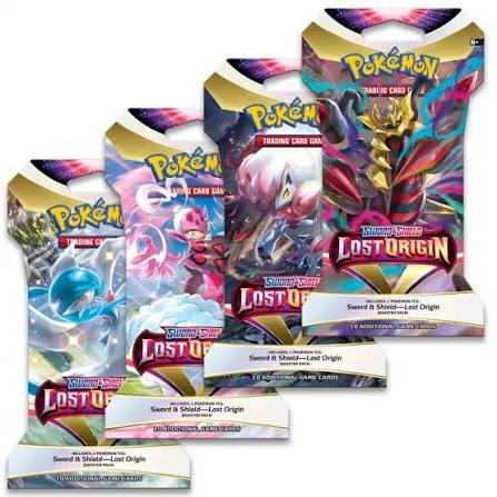 Lost Origin Sleeved Booster Englisch