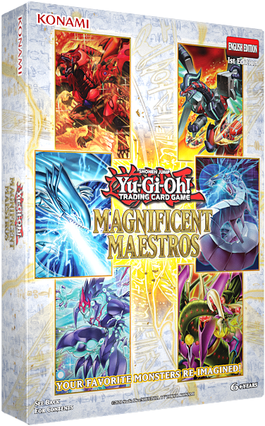 Vorbestellung: Yu-Gi-Oh! - Magnificent Maestros Box - Deutsch  Erscheinungsdatum: Do., 12. Nov 2026