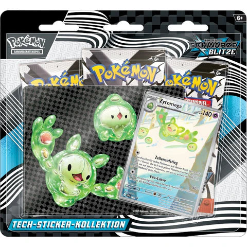 Schwarze Blitze (KP10.5) - Tech-Sticker-Kollektion