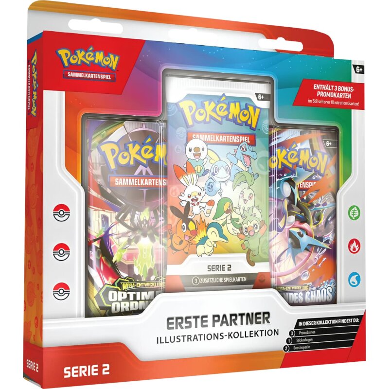 Pokemon TCG Erste-Partner-Kollektion: Serie 2