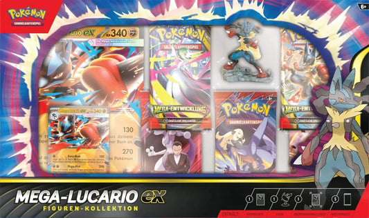 DE Pokémon Mega-Lucario ex Figuren-Kollektion