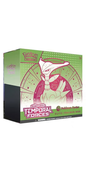 Folien Riss ( 2 Bild ) Temporal Forces Iron Leaves Pokémon Center Elite Trainer Box - Elite Trainer Boxes