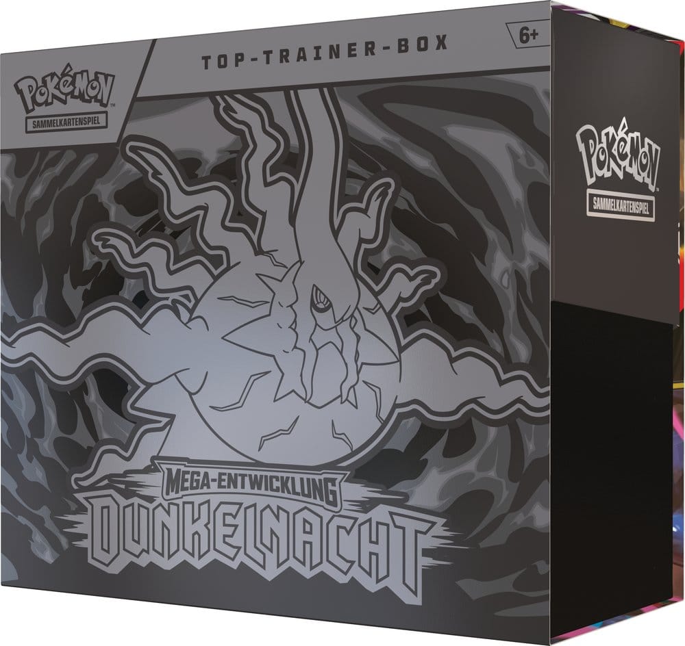 Pokemon TCG: Mega-Entwicklung – Dunkelnacht Top-Trainer-Box *Deutsche Version*