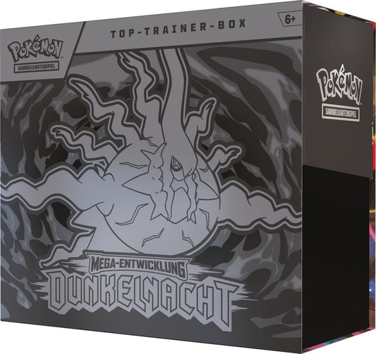 Pokemon TCG: Mega-Entwicklung – Dunkelnacht Top-Trainer-Box *Deutsche Version*